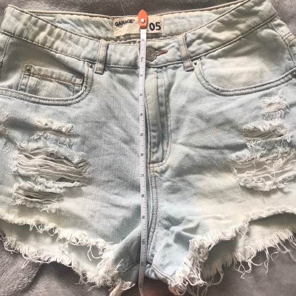 ❤️ EUC Garage Festival Shorts Light Wash - Picture 4 of 8